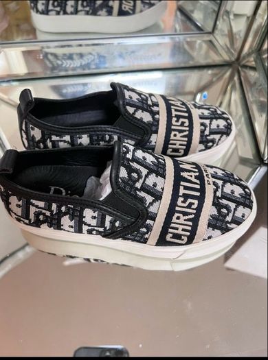 Dior girls sneakers size 11 12.5 and 2