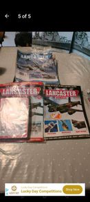 Hachette vintage. The Lancaster Bomber. Build your own Bomber. All sets sealed