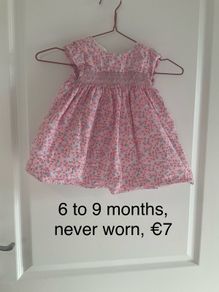 Girls 6 to 9 months dress