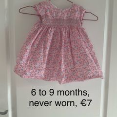 Girls 6 to 9 months dress