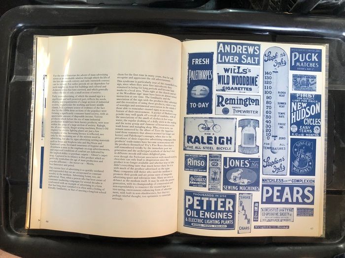 Vintage Book Street Jewellery: A History of Enamel Advertising Signs