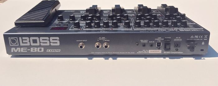 BOSS ME-80 Pedal Board