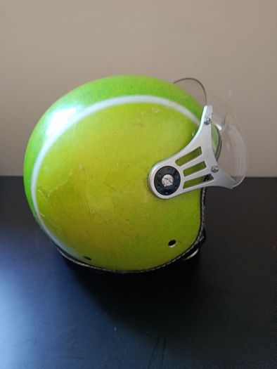 Shamrock Helmet - Tennis Ball Design - Size M
