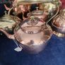 Vintage brass and cpper kettles. polished and beautiful. Image 2