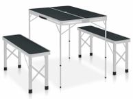 main image for ad Folding Camping Table with 2 Benches Aluminium - Free Delivery Nationwide