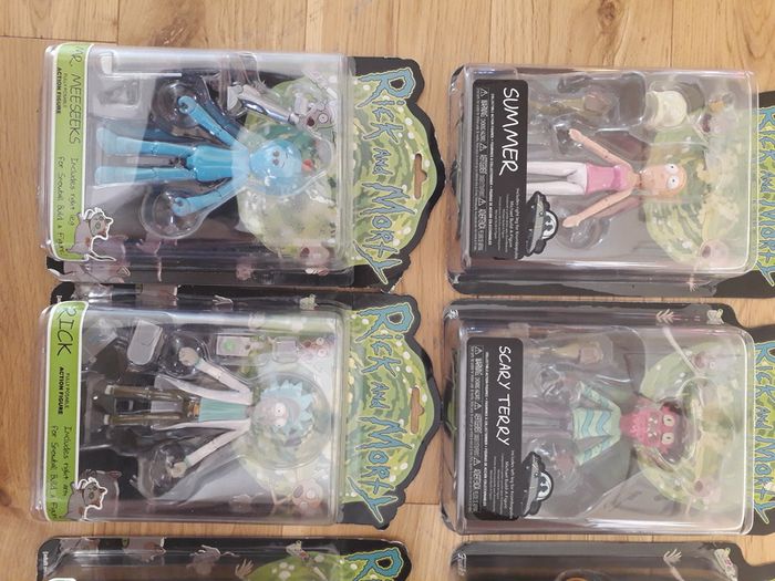 Rick and morty figures