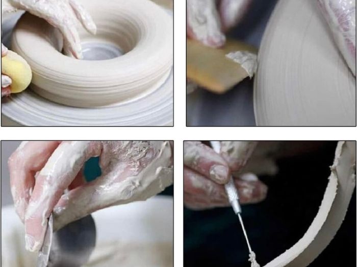 18cm Pottery Banding Wheel, Heavy Duty Clay Sculpture Swivel Plate, Sculpting Wheel All Metal Construction Sculptor Turntable with Ball Bearings MULTIPLE SIZES AVAILABLE(FREE POSTAGE)