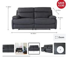 Couch Hardy 3 Seater x2