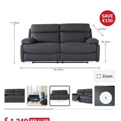 Couch Hardy 3 Seater x2
