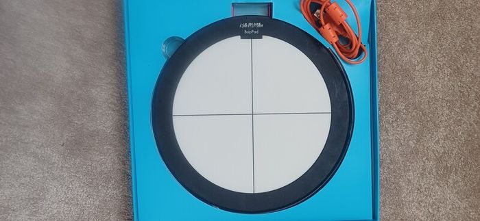 Keith McMillen BopPad Smart Fabric Drum Pad and adapter for stand