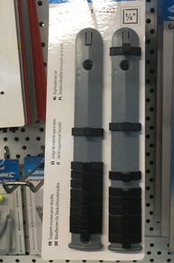1/4" socket rails