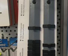 1/4" socket rails