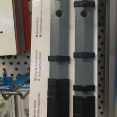 1/4" socket rails