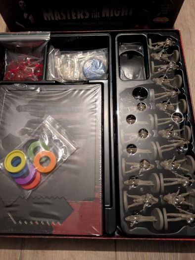 Masters Of The Night Kickstarter With Dark City Expansion Complete