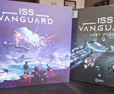ISS Vanguard Kickstarter + Lost Fleet expansion boardgame (in shrink)