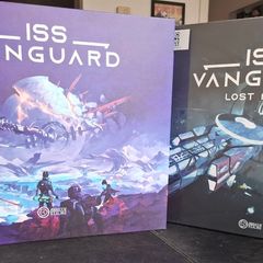 ISS Vanguard Kickstarter + Lost Fleet expansion boardgame (in shrink)