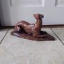 Vintage Sculpture of A Greyhound Image 5