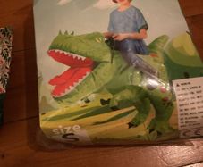 kids costume blow up dinosaur