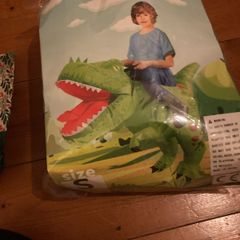 kids costume blow up dinosaur