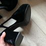ME+EM crashed velvet platform heels size 39 Image 8