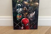 Spiderman villains displate poster