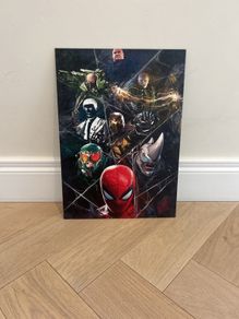 Spiderman villains displate poster