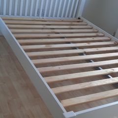 Double bed white - high quality