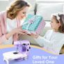 Sewing Machine, Sewing Machine for Beginners, Handheld Sewing Machines with Extension Table, Adjustable 2 Speed with Foot Pedal with Sewing Kits, Best Gift for Kids Women Household and Travel (FREE POSTAGE) Image 2
