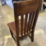 Solid wood dining table + 6 matching chairs Image 3