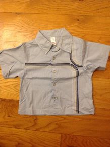 Cool Pale Blue Shirt Age 2-3