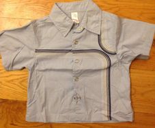 Cool Pale Blue Shirt Age 2-3