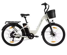 E-Bike low step-through C2 Pro 120km electric bicycle unisex white