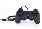 Black USB PC Computer Wired Gamepad Game Controller Joystick Rocker LR