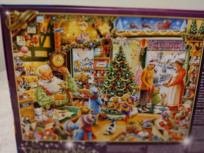 Limited Edition The Christmas Shop Jigsaw Puzzle