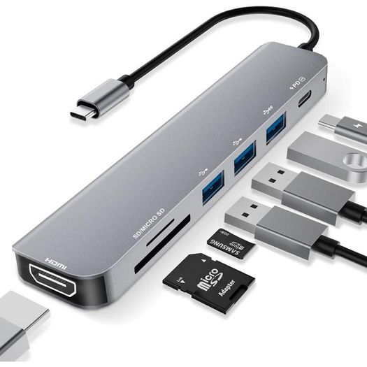 USB-C 7-in-1 Multiport Adapter Hub HDMI