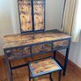Dressing table with stool Image 2