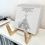 Solid Pine Record Display Stand Image 3