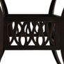 Garden Table Bronze 90x90x73 cm Cast Aluminium Image 4