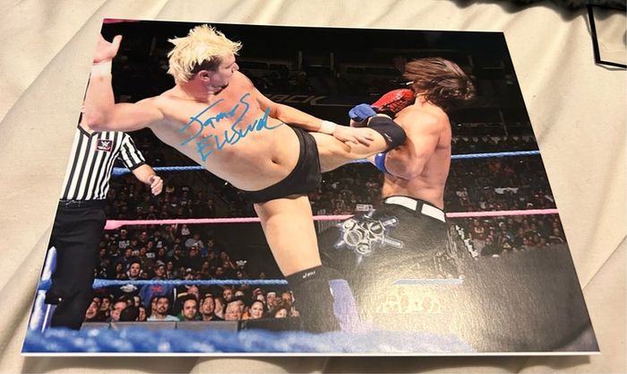 Wrestling autographs