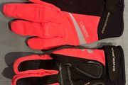 Girls cycling gloves, size XS