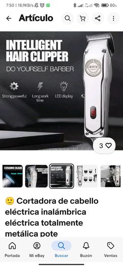 Ceramic hair clipper