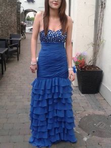 Fanny Crown (discontinued brand) Mermaid Style Debs Dress