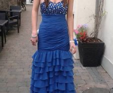 Fanny Crown (discontinued brand) Mermaid Style Debs Dress