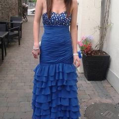 Fanny Crown (discontinued brand) Mermaid Style Debs Dress