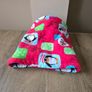 Large Guinea pig tunnel wired - red penguins Image 3