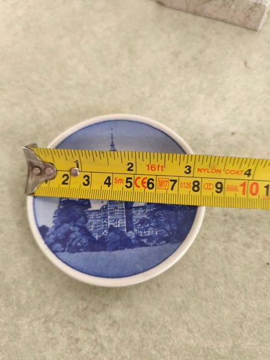 1951 Royal Copenhagen Denmark Mini Plate UNTITLED NO. 1 Rosenborg Castle