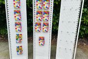 Shop Display Stands / Ladder Racks With Hooks - Like New