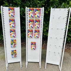 Shop Display Stands / Ladder Racks With Hooks - Like New