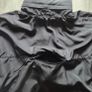 Black, cropped zip-up windbreaker jacket ZARA size 10 Image 7