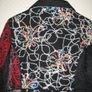 Multi-Colour Embroidered Wool Mix Coat with Pockets L Image 7